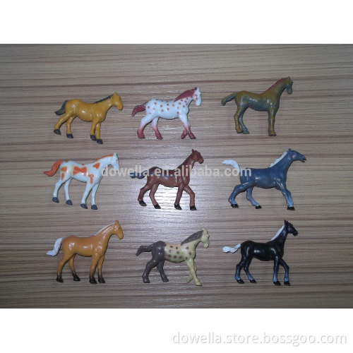collectible small pvc horse toy in ICTI factory